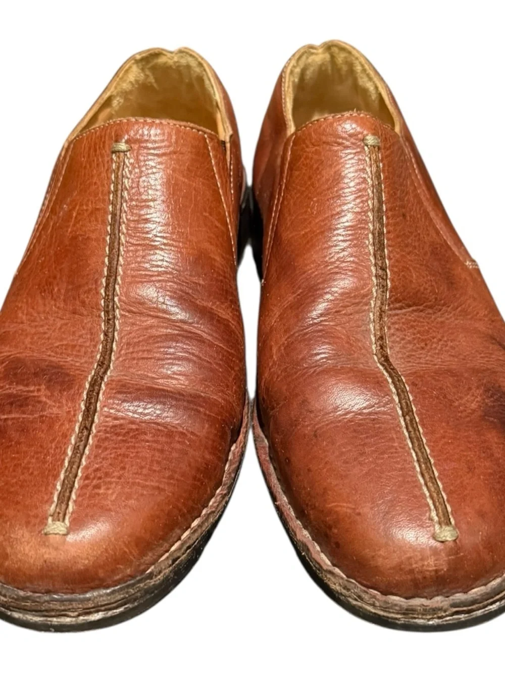 Tommy Bahamas Men's  Prescott Split Toe Loafers Brown Size 9M Casual